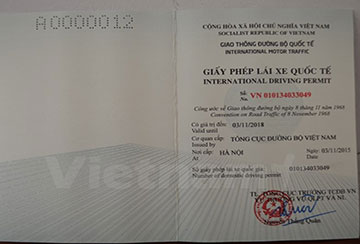 TP.HCM cấp giấy phép lái xe quốc tế từ 25/2